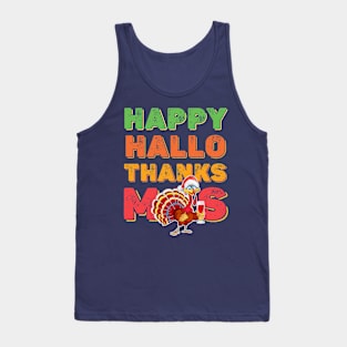 Happy Hallothanksmas Tank Top